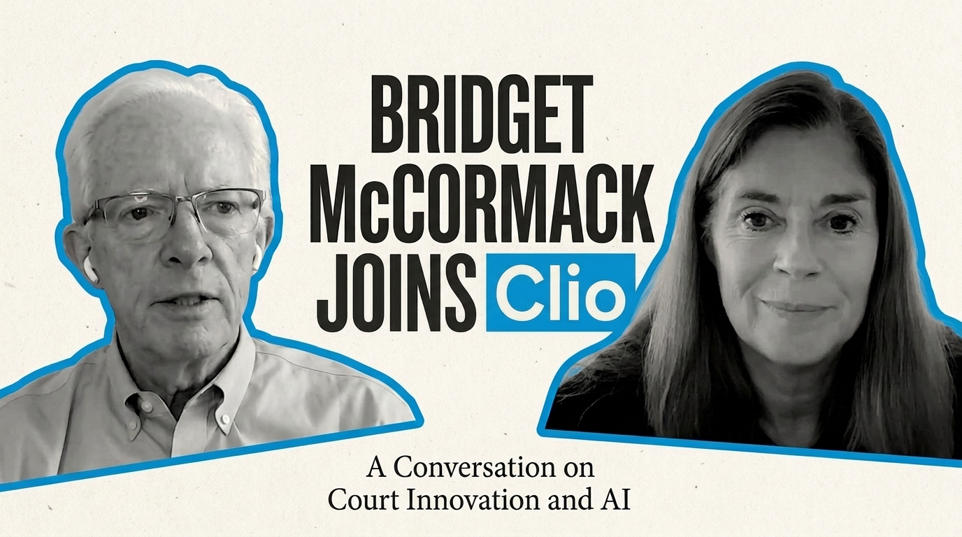 On LawNext: An Offer She Could Not Turn Down — Bridget McCormack on Joining Clio to Transform Technology for Judges
