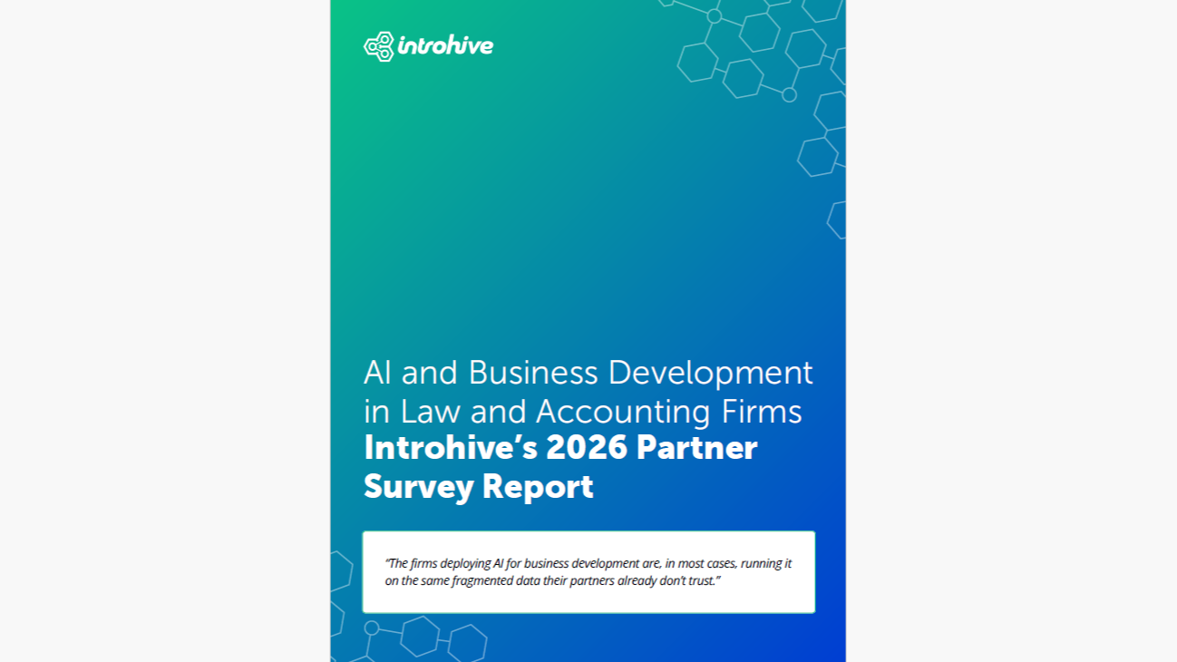 Partners Want AI to Help Them Find New Business, But Most Are Running It on Data They Can’t Use, Introhive Survey Finds